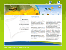 Tablet Screenshot of gestionambiente.cl